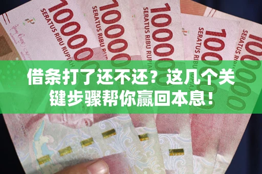 北京借条打了还不还？这几个关键步骤帮你赢回本息！