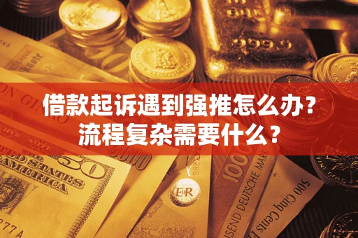 北京借款起诉遇到强推怎么办？流程复杂需要什么？