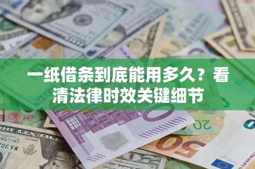 北京一纸借条到底能用多久？看清法律时效关键细节