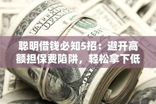 北京聪明借钱必知5招：避开高额担保费陷阱，轻松拿下低息贷款