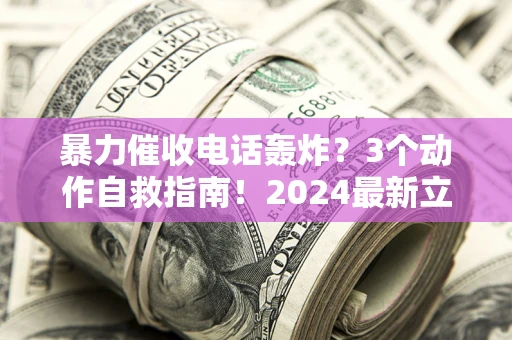 北京暴力催收电话轰炸？3个动作自救指南！2024最新立案标准全解析
