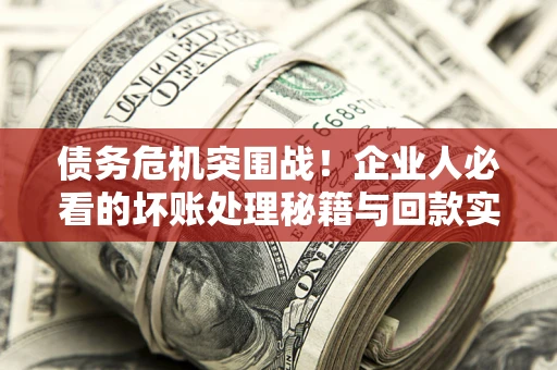 北京债务危机突围战！企业人必看的坏账处理秘籍与回款实战指南